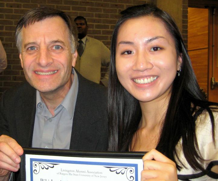 Marty Siederer and Amy Tran at Rutgers ROSCARs - May 1, 2012